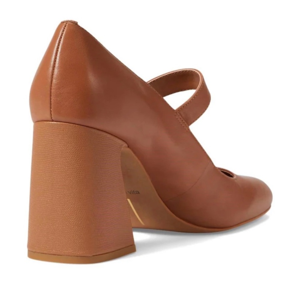NEW Dolce Vita Women's Lakota Mary Jane Shoes in Caramel - Picture 2 of 9